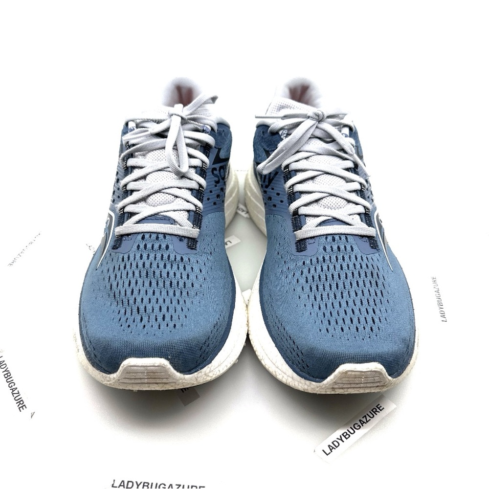 Saucony Men's Blue and White Athletic Shoes